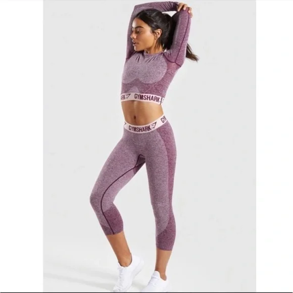 Gymshark Flex Cropped Leggings - Picture 5 of 9